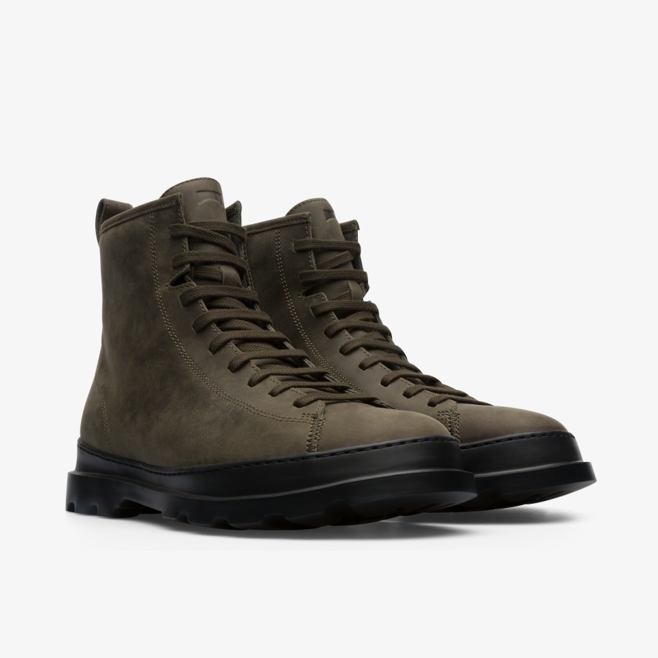 Botines Camper Brutus Hombre - Verde | Camper Online + 9312DRCMY